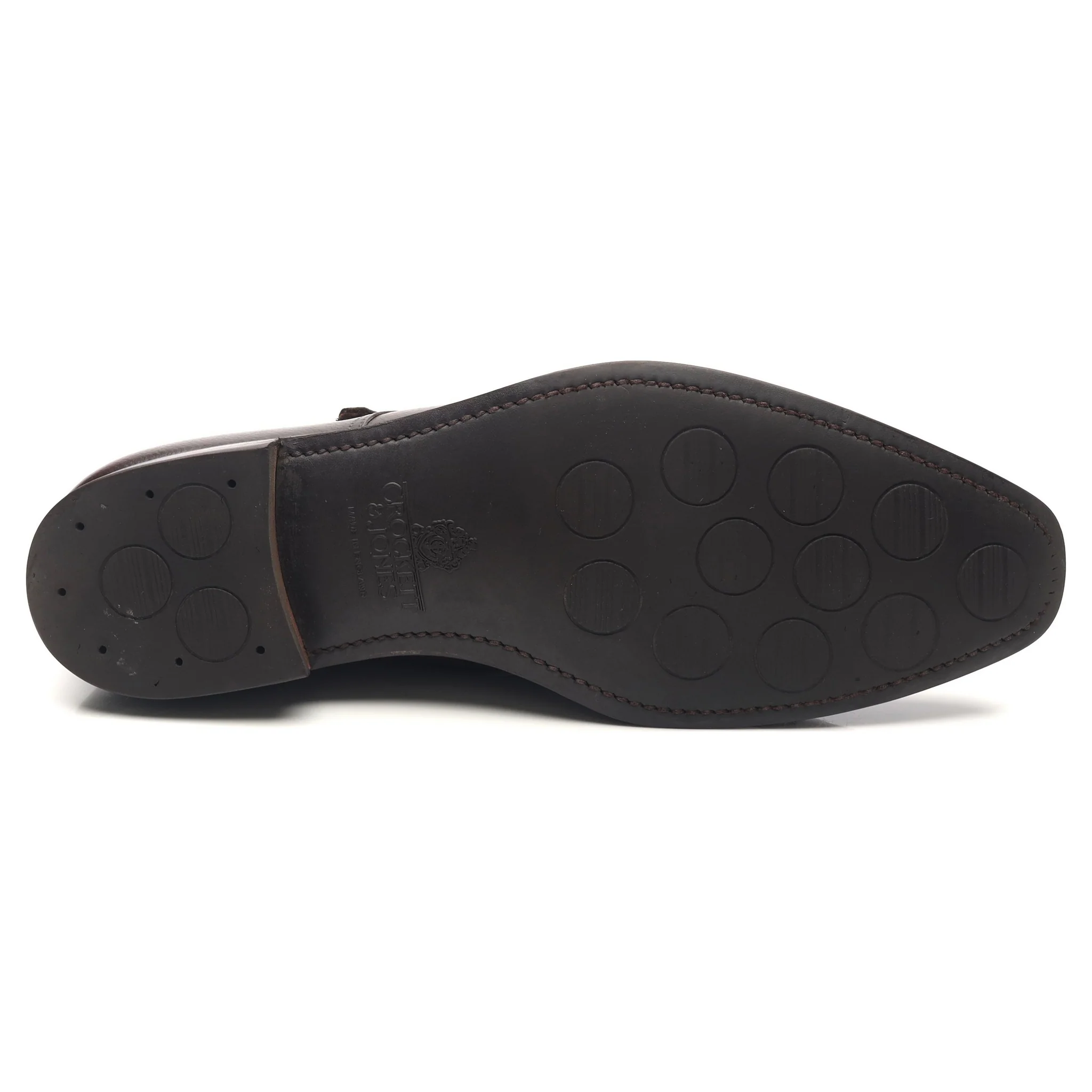 'Lowndes' Dark Brown Leather Double Monk Strap UK 9.5 E - Image 11