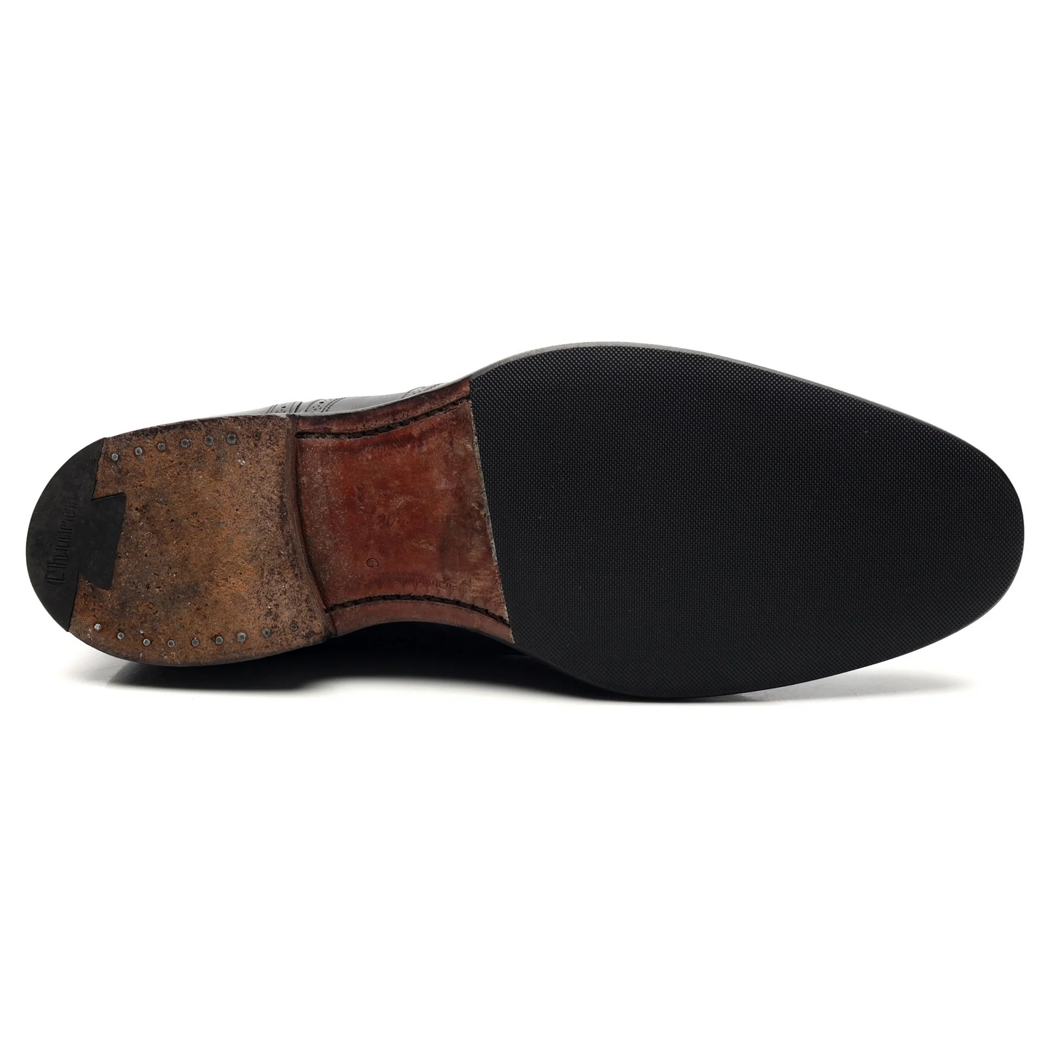 'Gunthorpe' Black Leather Oxford UK 6.5 G - Image 11