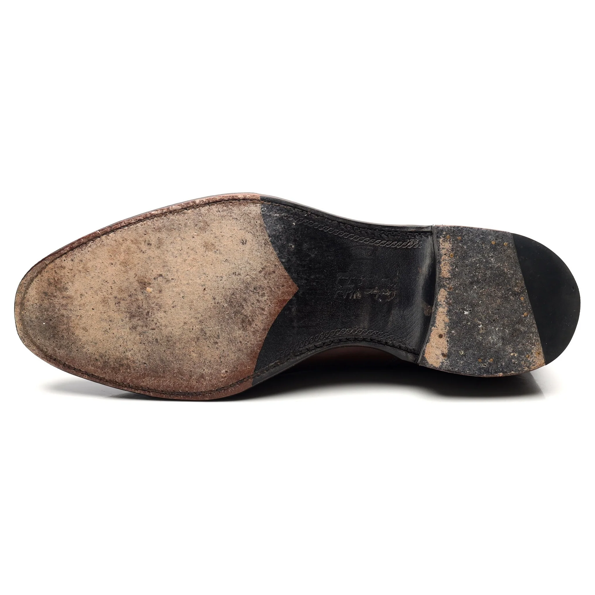 1880 'Stonegate' Dark Brown Leather Oxford UK 8.5 F - Image 10