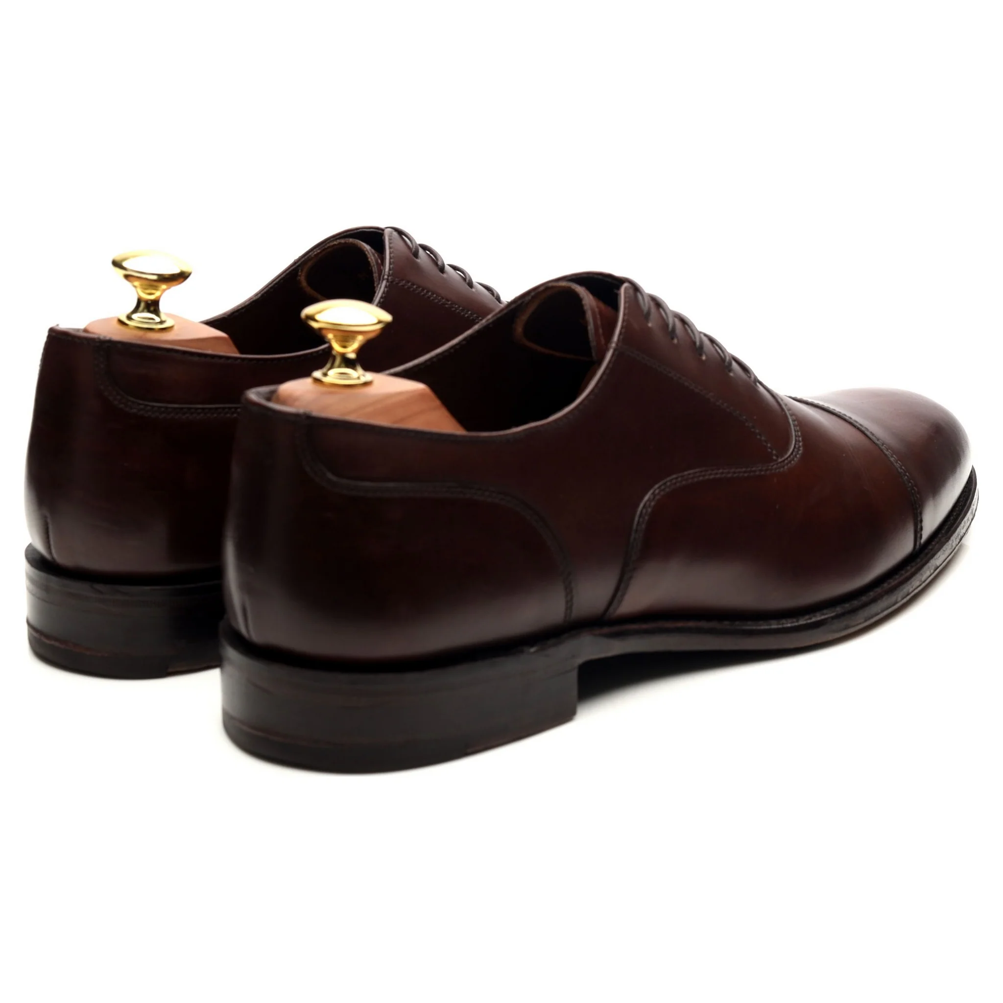 1880 'Stonegate' Dark Brown Leather Oxford UK 8.5 F - Image 5