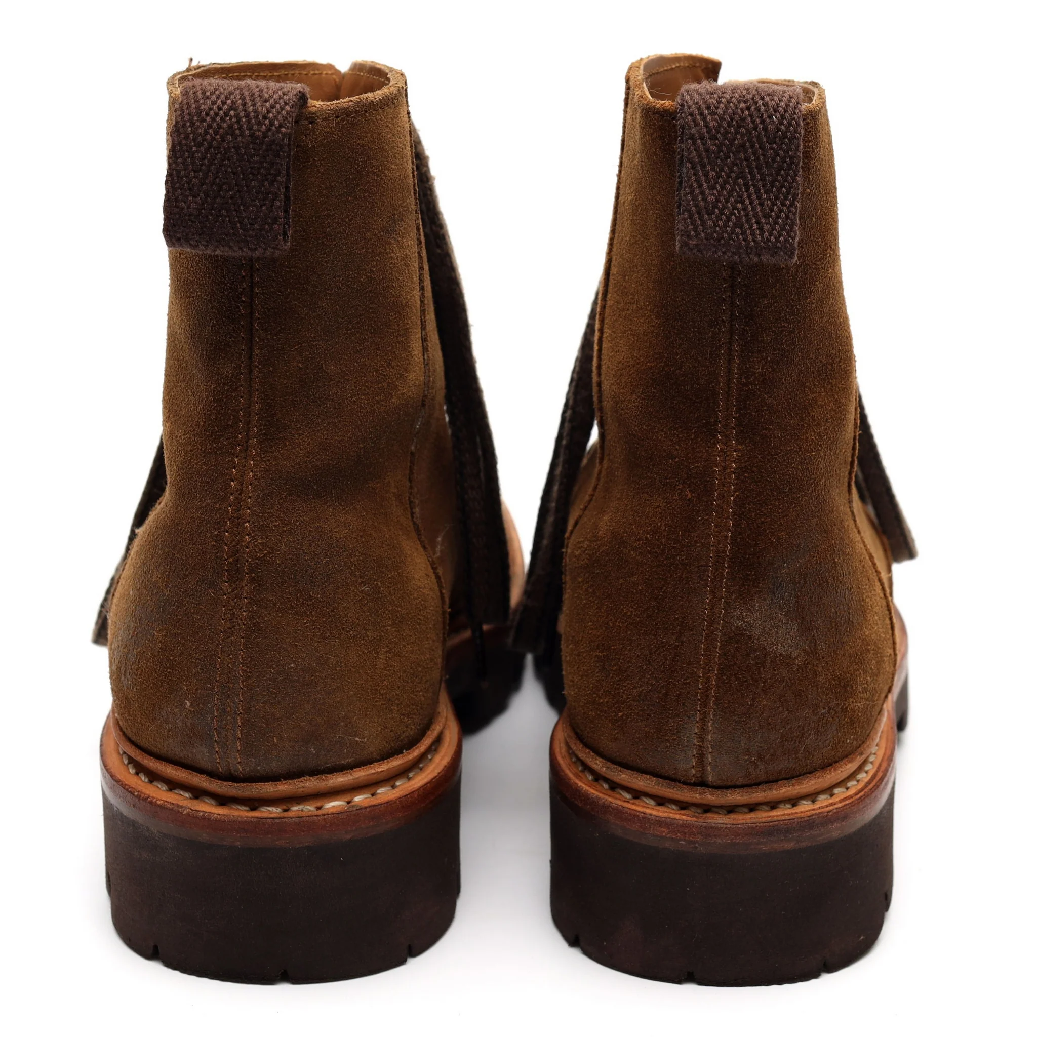 Women's 'Nanette' Brown Suede Hiker Boots UK 4 - Image 5